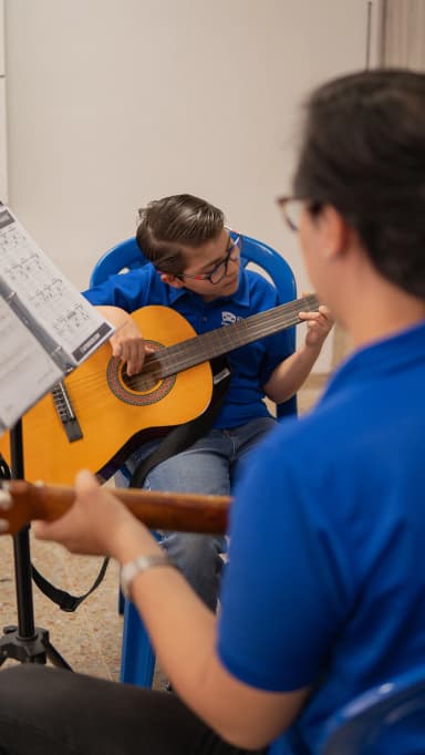 Estudiante de música 1